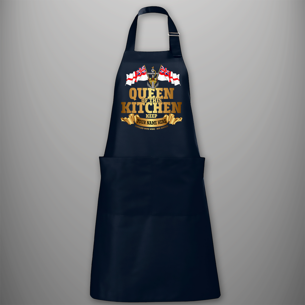 Wrens 'Queen of This Kitchen' Personalised BBQ Apron