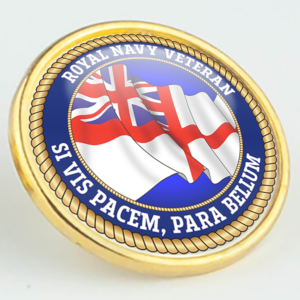 Royal Navy Veteran Pin/Lapel Badge