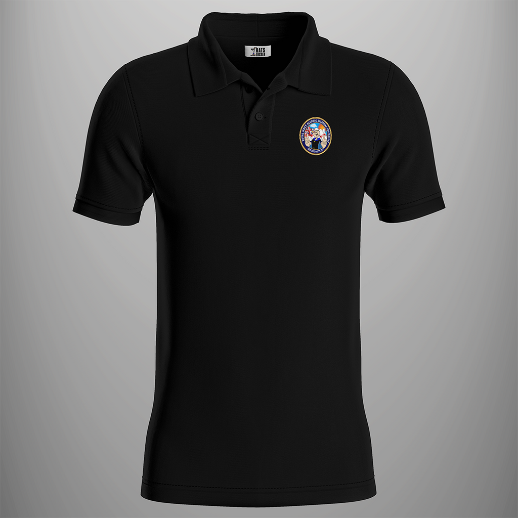 Royal Navy Alcohol Disposal Specialist 'Get The Wets In' Polo Shirt