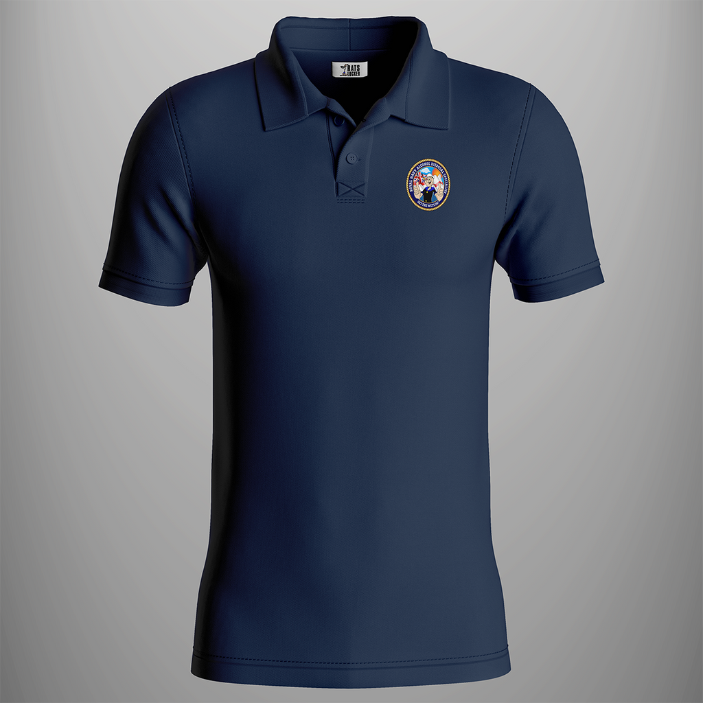 Royal Navy Alcohol Disposal Specialist 'Get The Wets In' Polo Shirt