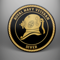 Royal Navy Veteran 'Diver' Coaster Set