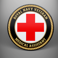 Royal Navy Veteran 'Medical Assistant' Coaster Set