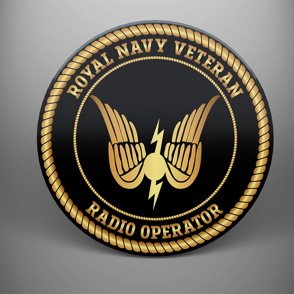 Royal Navy Veteran 'Radio Operator G' Coaster Set