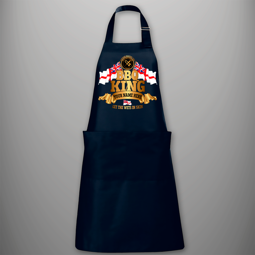 Royal Navy Veteran 'Seaman' Personalised BBQ Apron