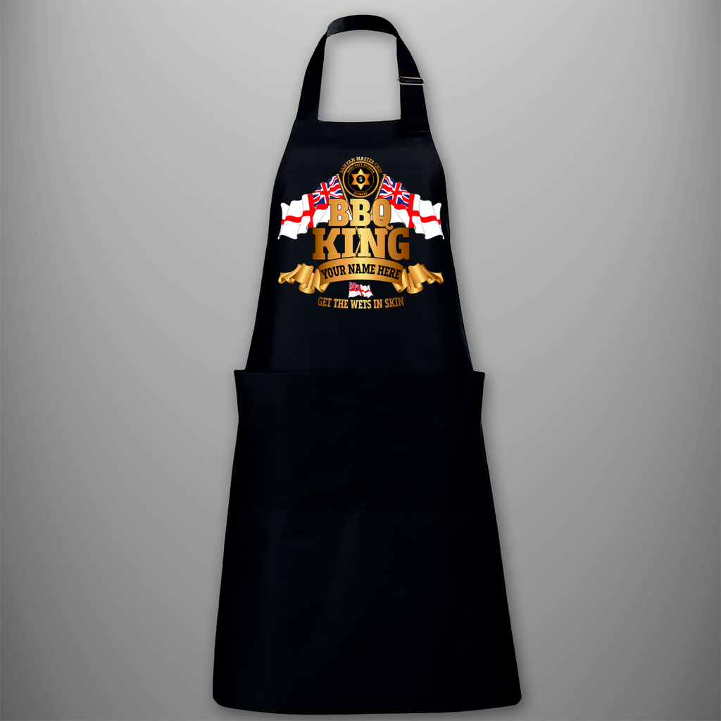 Royal Navy Veteran 'Steward' Personalised BBQ Apron