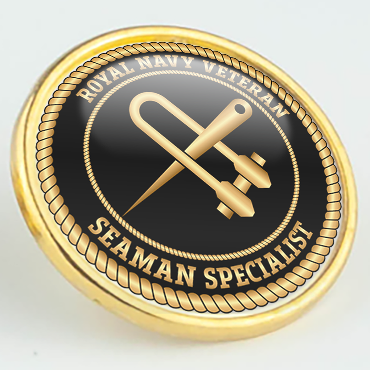 Royal Navy Veteran 'Seaman Specialist' Pin/Lapel Badge