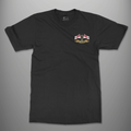Royal Navy Veteran 'Ensigns' T-Shirt in black