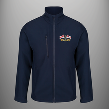 Load image into Gallery viewer, Royal Navy Veteran &#39;Ensigns&#39; Soft Shell Jacket
