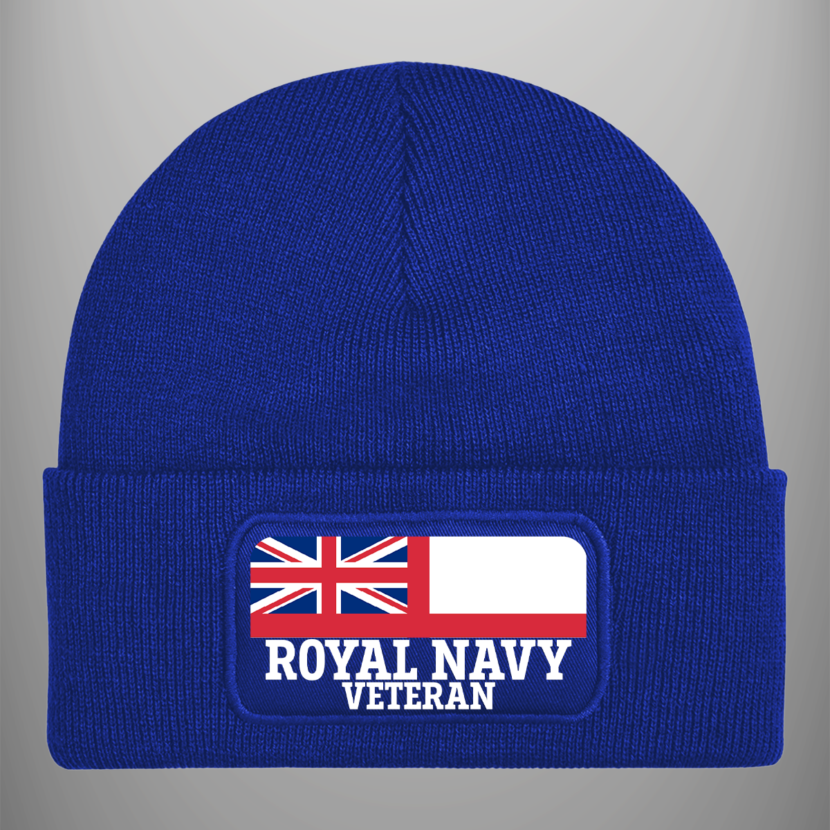 Royal Navy Veteran 'Ensign' Patch Beanie