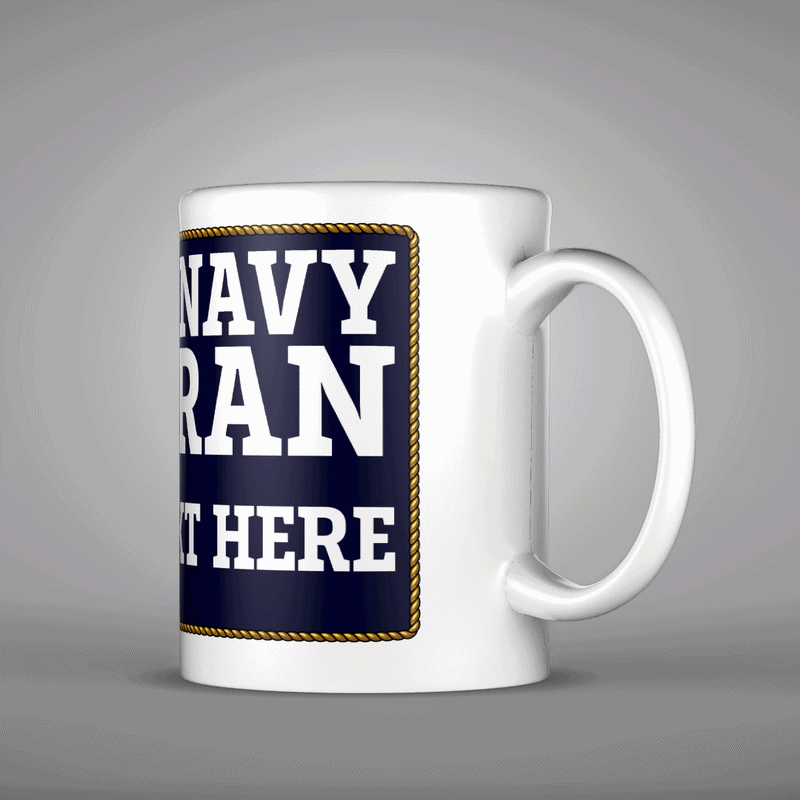 Royal Navy Veteran - Personalised Mug