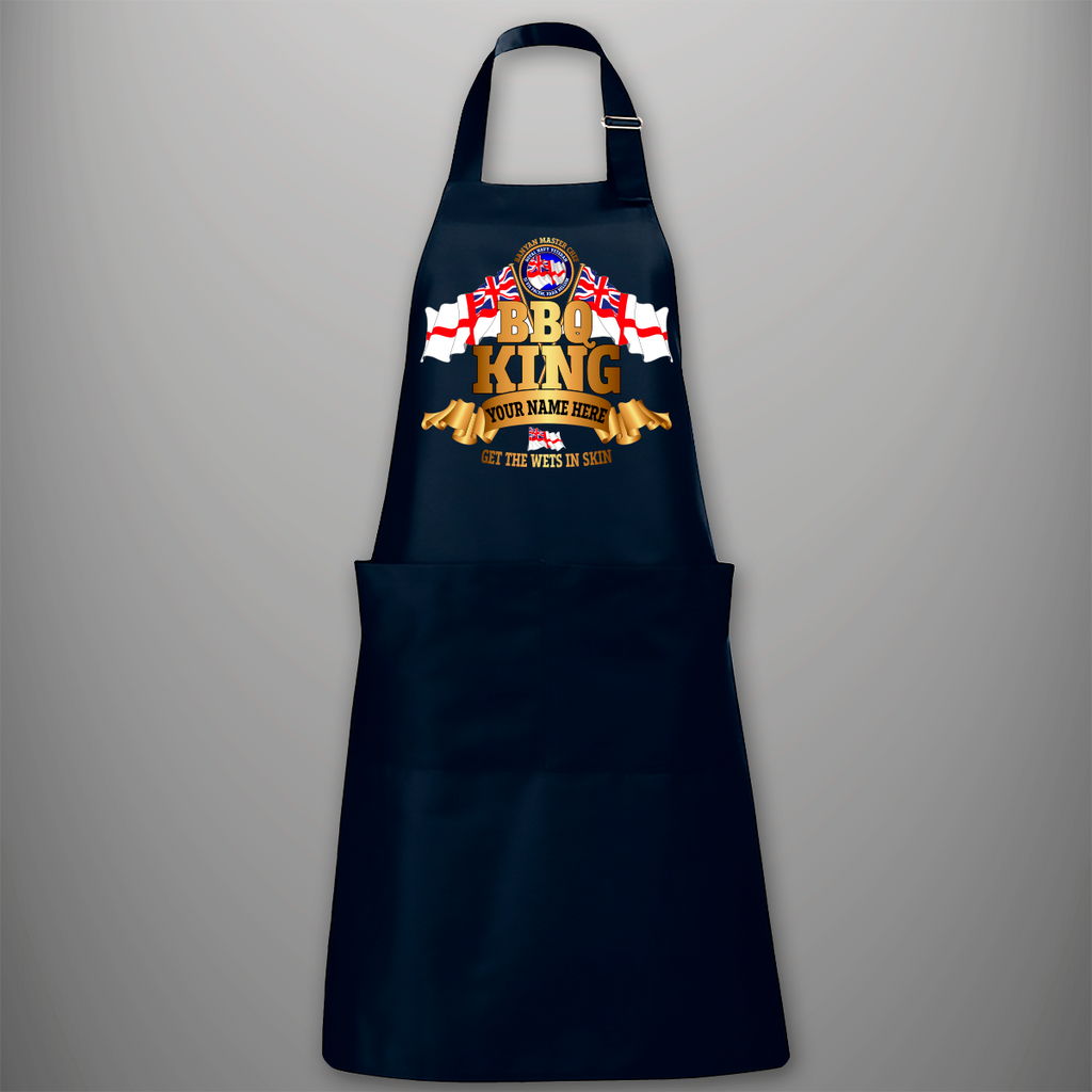Royal Navy Veteran Personalised BBQ Apron