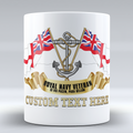 Royal Navy Veteran 'Ensigns' - Personalised Mug