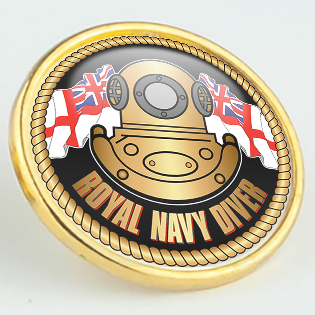Royal Navy Diver Pin/Lapel Badge