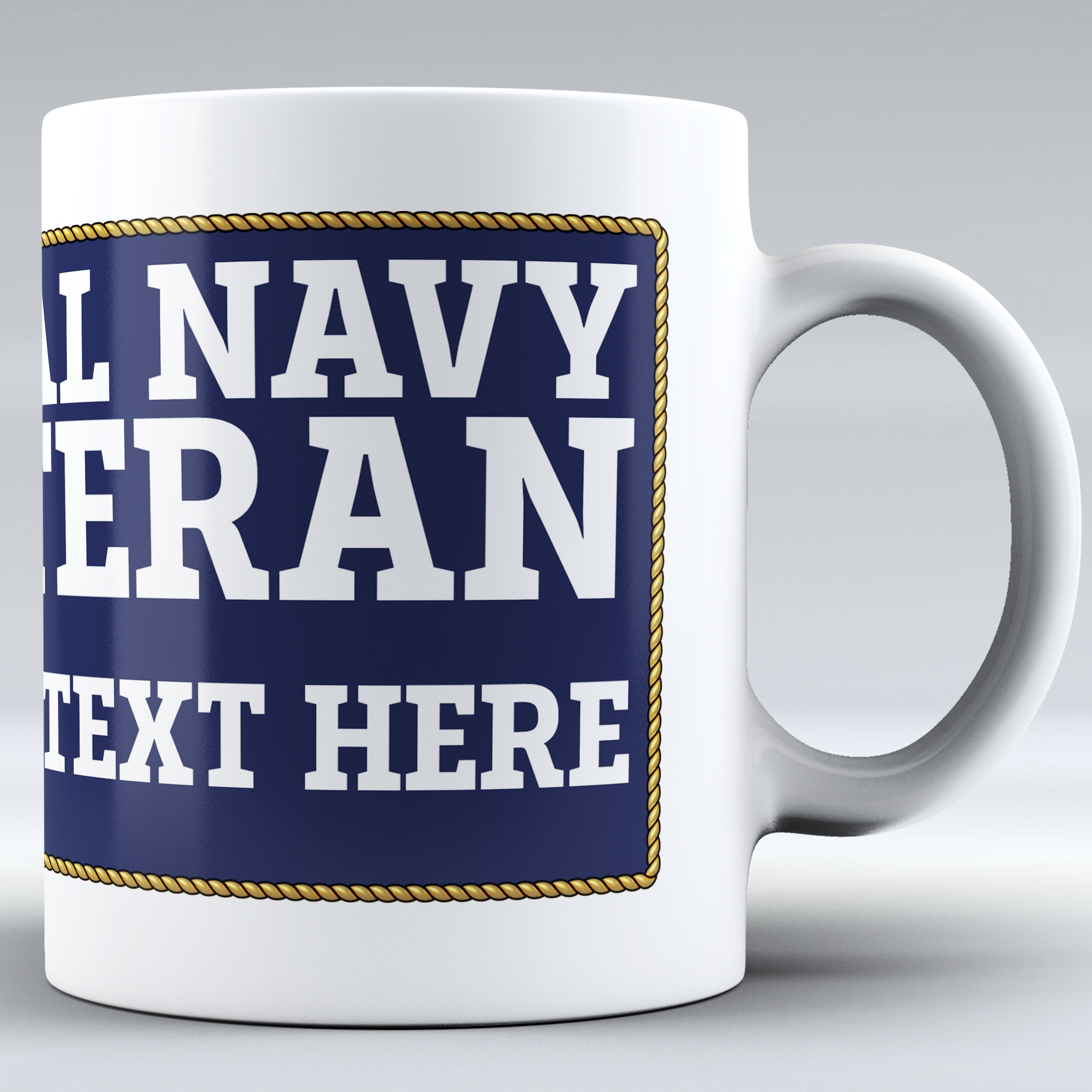 Royal Navy Veteran - Personalised Mug