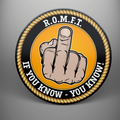 R.O.M.F.T. 'If You Know - You Know' Coaster Set
