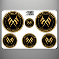 Royal Navy Veteran 'Radio Operator (T)' Self Adhesive Sticker Sheet