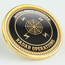 Load image into Gallery viewer, Royal Navy Veteran &#39;Radar Operations&#39; Pin/Lapel Badge
