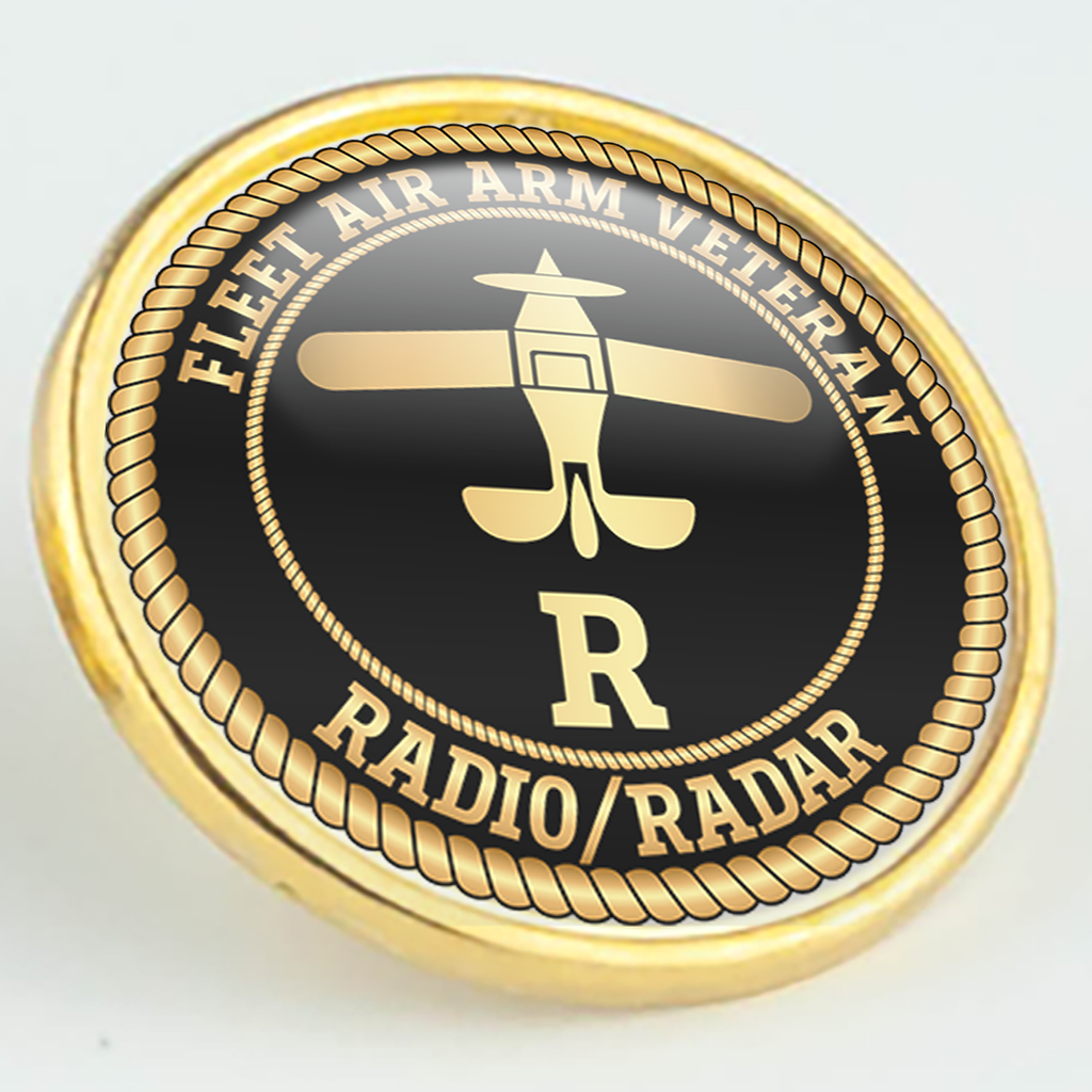Fleet Air Arm Veteran 'Radio/Radar' Pin/Lapel Badge