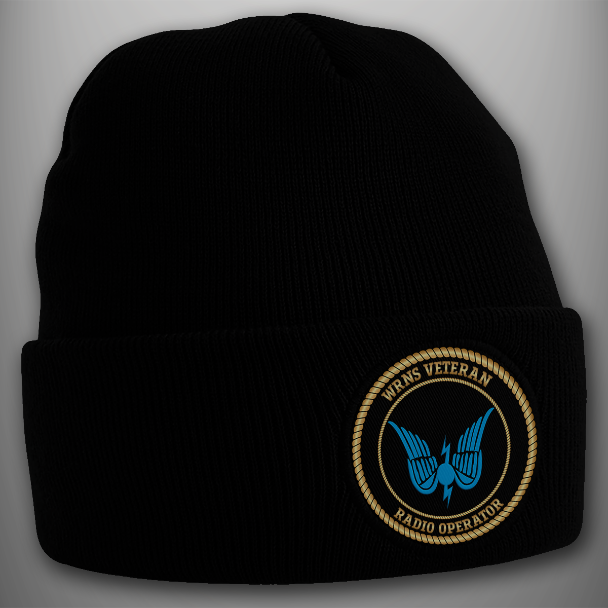 Woman's Royal Naval Service Veteran 'Radio Operator' - Beanie Hat