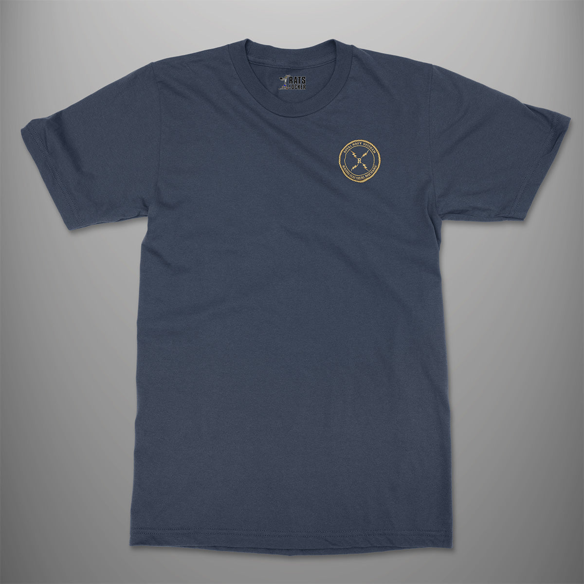 Royal Navy Veteran 'Radio Electrical Mechanic' T-Shirt in navy