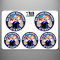 Royal Navy Alcohol Disposal Specialist self-adhesive sticker sheet