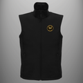 Royal Navy Veteran 'Radio Operator (T)' soft shell body warmer in black — front view