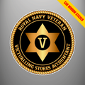Royal Navy Victualling Stores Accountant branch badge car window sticker design