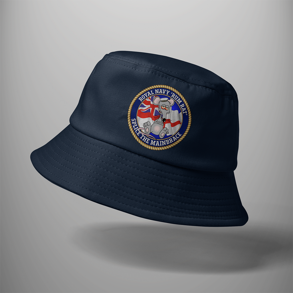 Royal Navy 'Rum Rat' - Bucket Hat