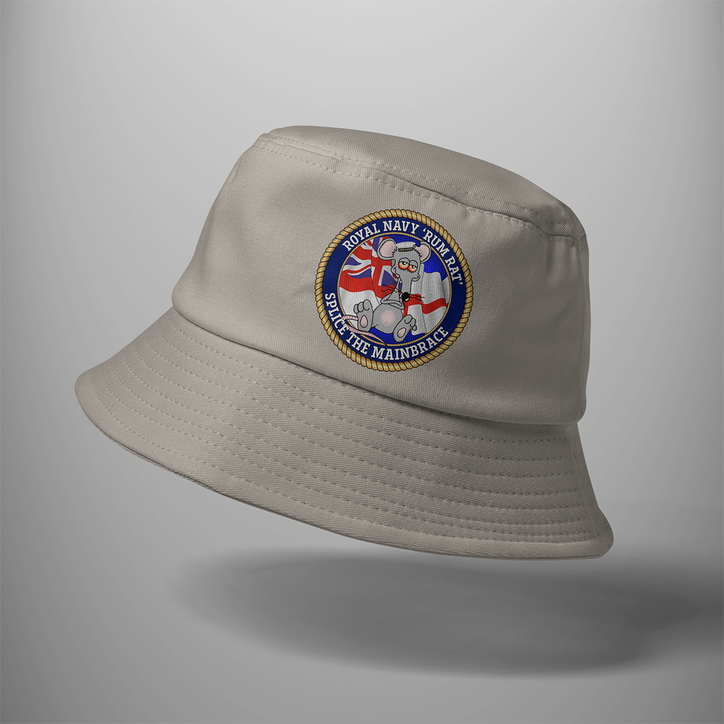 Royal Navy 'Rum Rat' - Bucket Hat