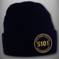 HMS Dreadnought S101 Pennant Number Beanie Hat in navy