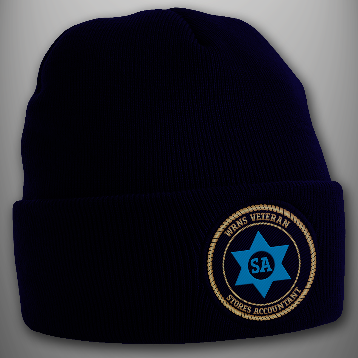Woman's Royal Naval Service Veteran 'Stores Accountant ' - Beanie Hat