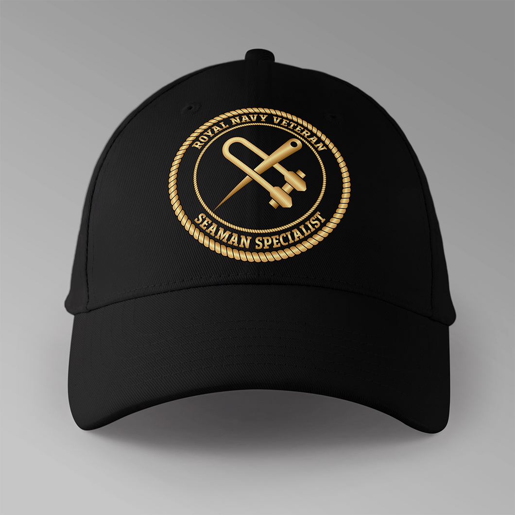 Royal Navy Veteran 'Seaman Specialist' - Personalised Baseball Cap