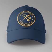 Load image into Gallery viewer, Royal Navy Veteran &#39;Seaman Specialist&#39; - Personalised Baseball Cap
