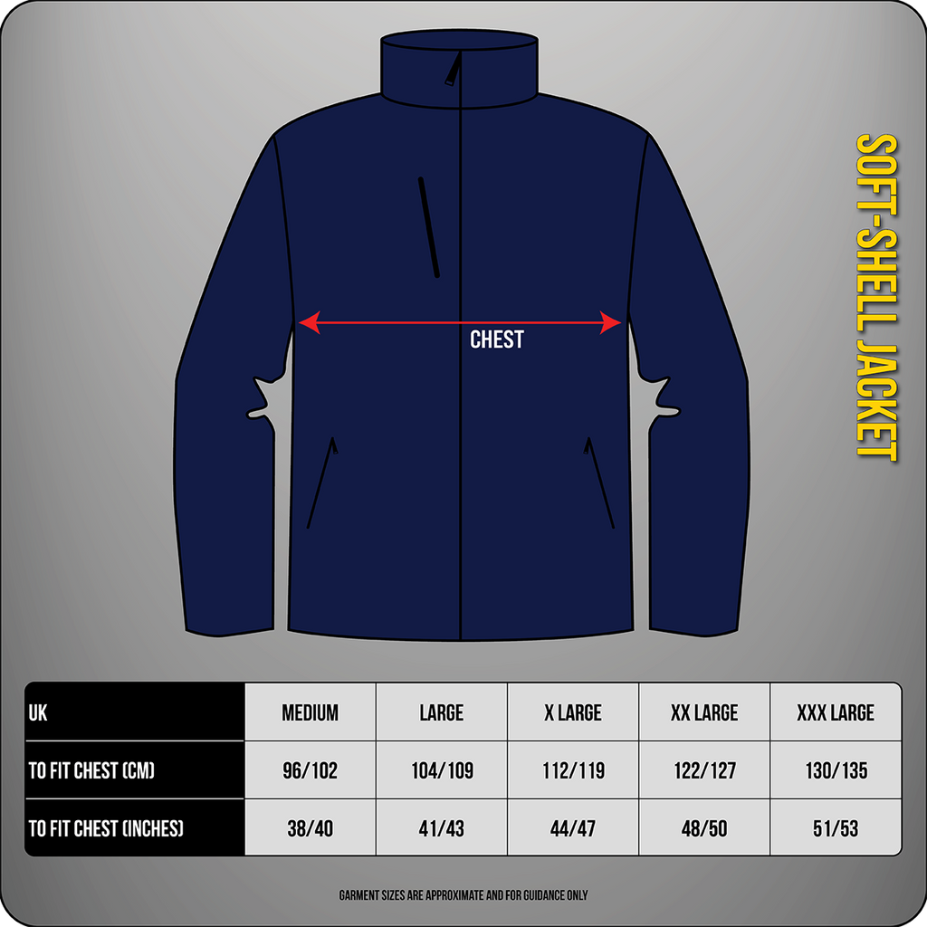 HMS Blake C99 Pennant Number Soft-Shell Jacket
