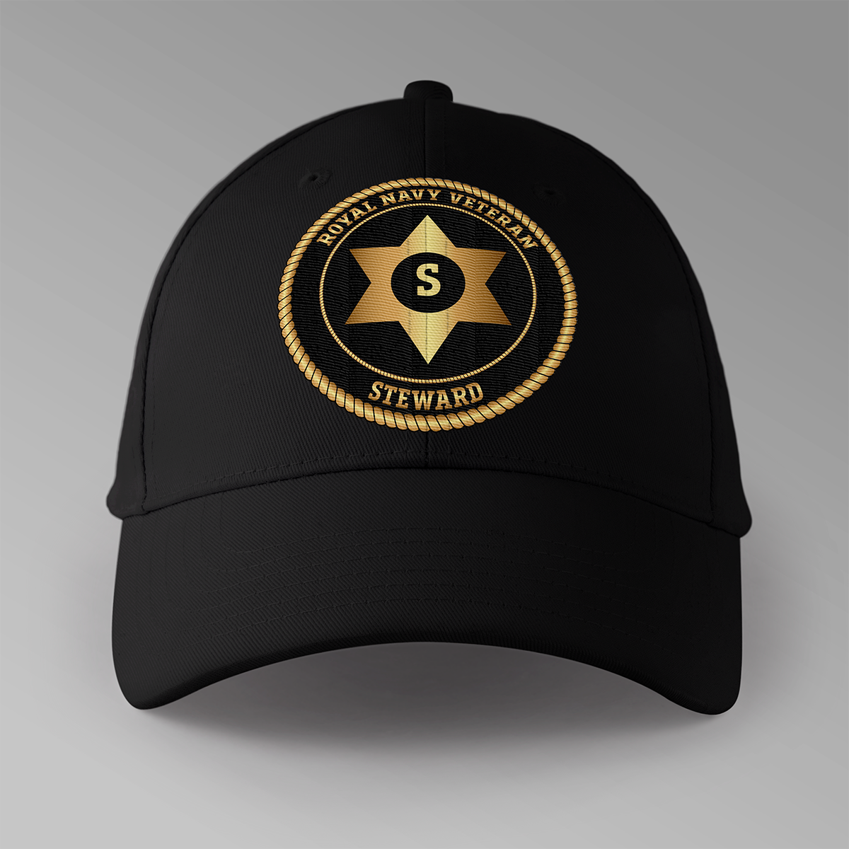 Navy veteran baseball cap on sale
