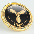 Royal Navy Veteran 'Stoker' Pin/Lapel Badge