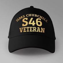 Load image into Gallery viewer, HMS Churchill S46 Veteran - Personalised Baseball Cap
