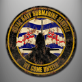 Vintage Style Aluminium Sign 'Royal Navy Submarine Service'