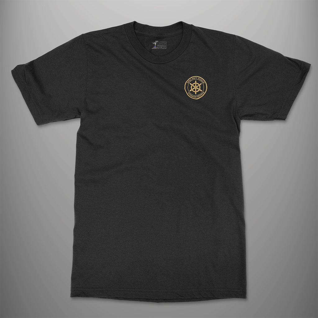 Royal Navy Veteran 'Submarine Coxswain' T-Shirt in black