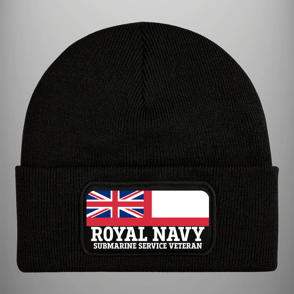Submarine Service Veteran 'Ensign' Patch Beanie