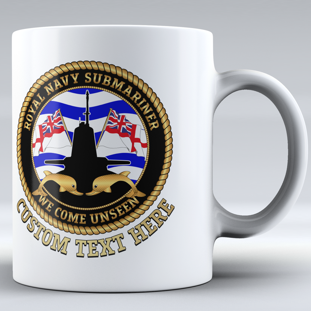 Royal Navy Submariner - Personalised Mug