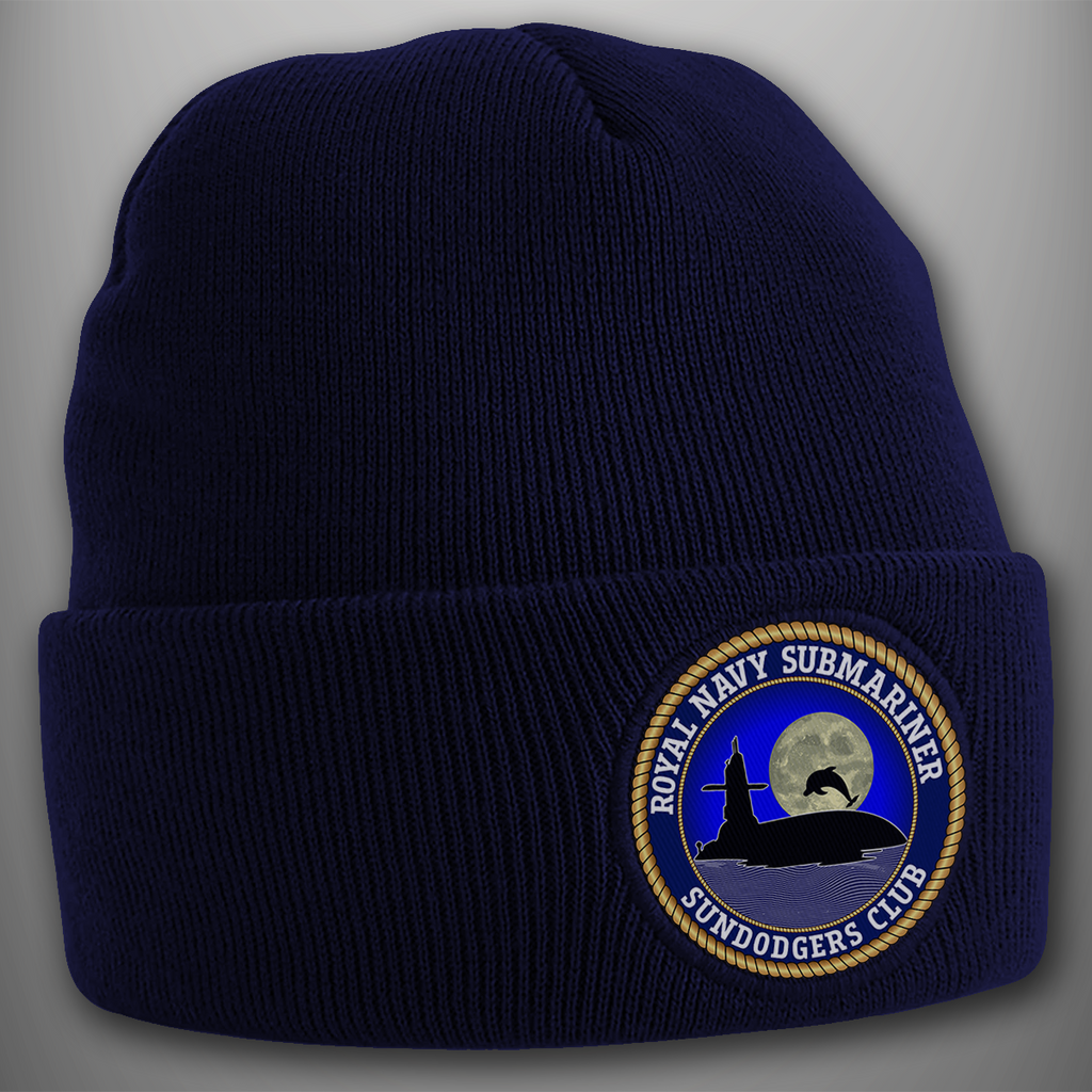 Royal Navy Submariner 'Sundodgers Club' - Beanie Hat