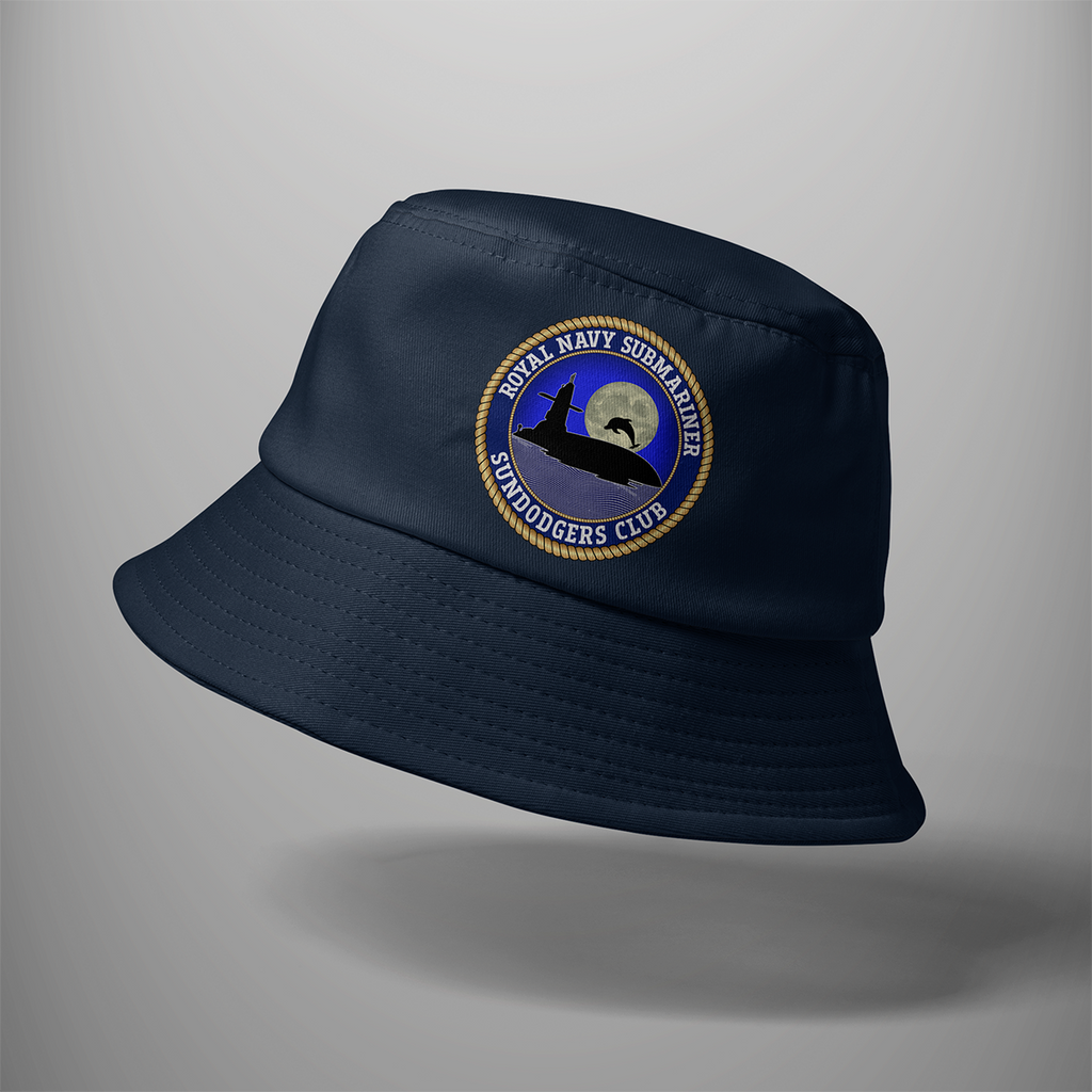 Royal Navy Submariner 'Sundodgers Club'- Bucket Hat