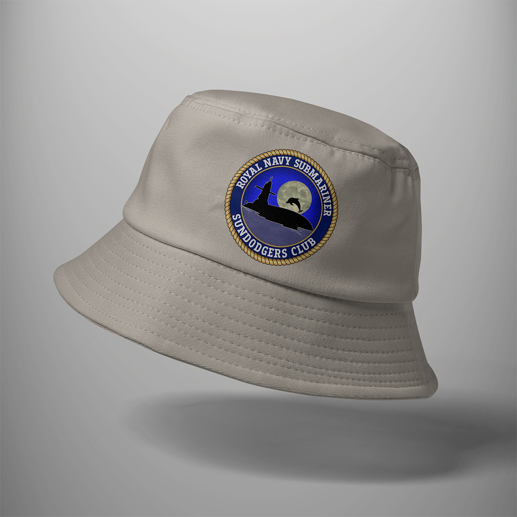 Royal Navy Submariner 'Sundodgers Club'- Bucket Hat