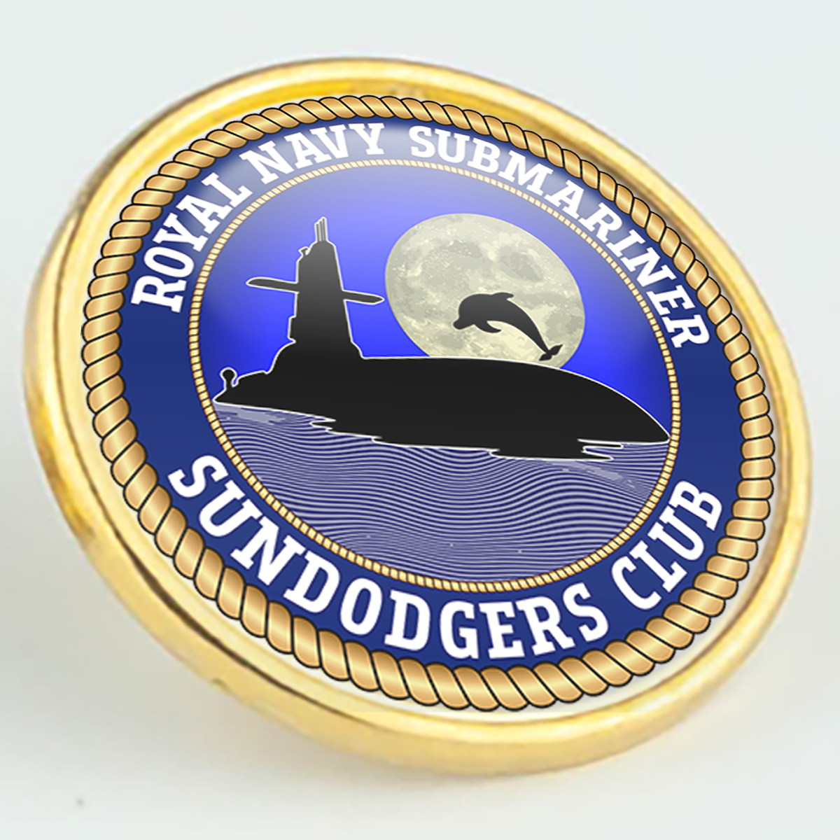 Submariner 'Sundodgers Club' Pin/Lapel Badge