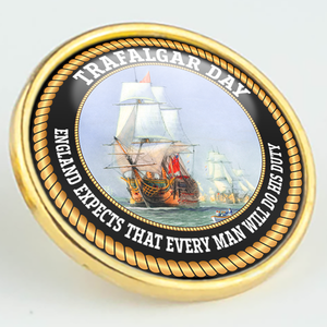 Trafalgar Day Pin/Lapel Badge
