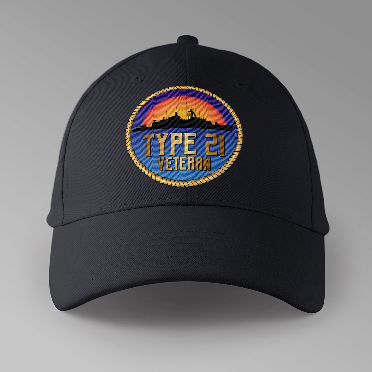 Royal Navy 'Type 21 Veteran' - Personalised Baseball Cap