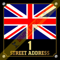 Union Flag - Personalised House Sign