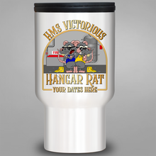 Load image into Gallery viewer, HMS Victorious &#39;Roof Rat/Hangar Rat&#39; - Personalised Travel Mug
