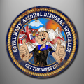 Alcohol Disposal Specialist – Get the Wets In vintage aluminium sign